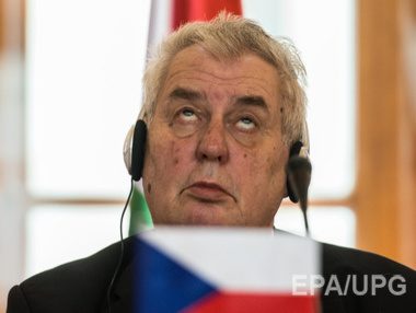 Земан: Санкции Запада повышают рейтинг Путина