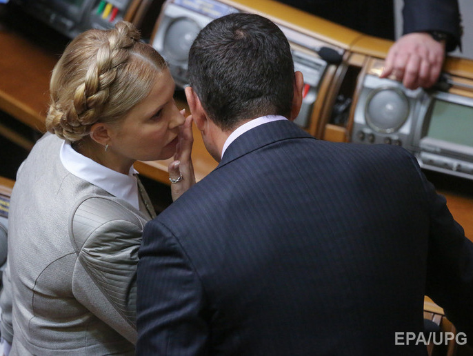 В "Батьківщині" отрицают, что Тимошенко возглавит коалицию