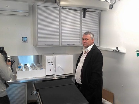 Будик: 79-й аэромобильной бригаде передали медицинский модуль для оказания первой неотложной помощи украинского производства