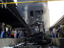 25 человек стали жертвами взрыва на вокзале в Каире. Фоторепортаж