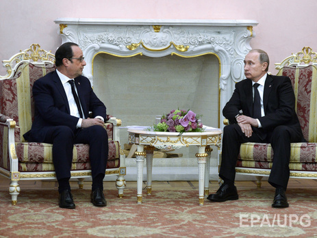 Reuters: Путин и Олланд близки к аннулированию соглашения по 