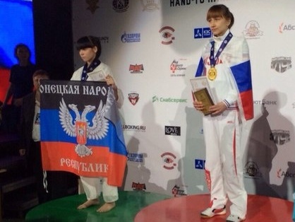 Украинская сборная по рукопашному бою не принимала участие в Чемпионате мира и участницу с флагом 