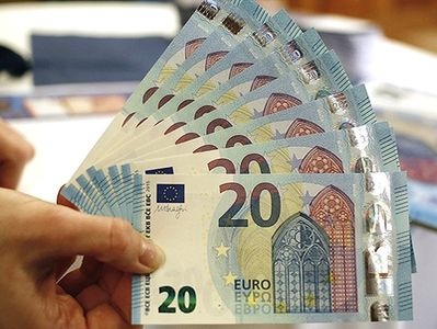 СМИ: Осенью в обращение поступят новые банкноты 20 евро