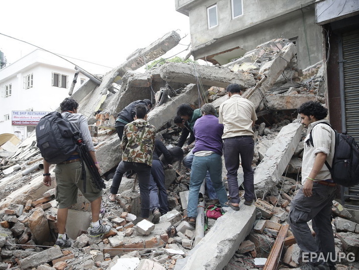 В Непале произошло еще одно землетрясение магнитудой 5,3 балла
