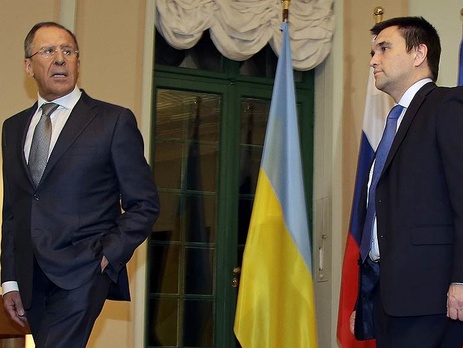 Климкин и Лавров обсудили ситуацию на Донбассе