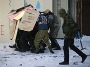 Самооборона Евромайдана в мирное время активно тренируется. Фоторепортаж