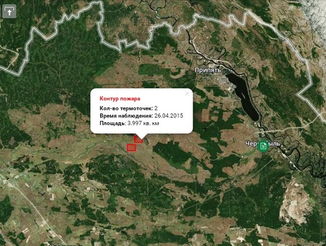 Экологи: Пожары в Чернобыльской зоне начались еще 26 апреля. Не исключен поджог