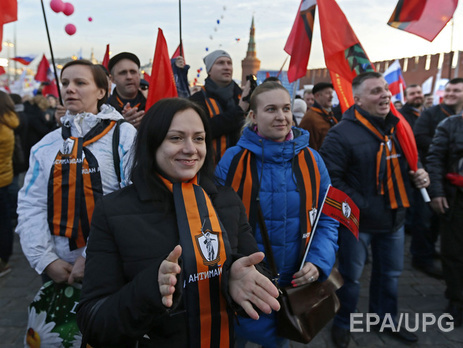 МВД: На майские праздники милиция Харьковской области будет выяснять личности молодых людей с георгиевскими лентами