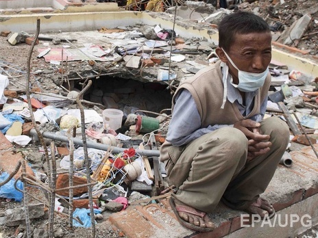 В результате землетрясения в Непале погибли более 6200 человек, пострадали почти 14 тыс.