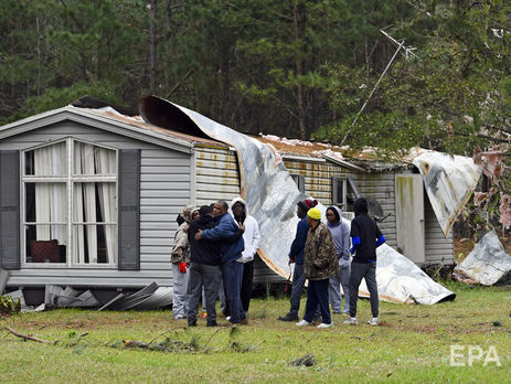 В штате Алабама пронесся разрушительный торнадо. Фоторепортаж