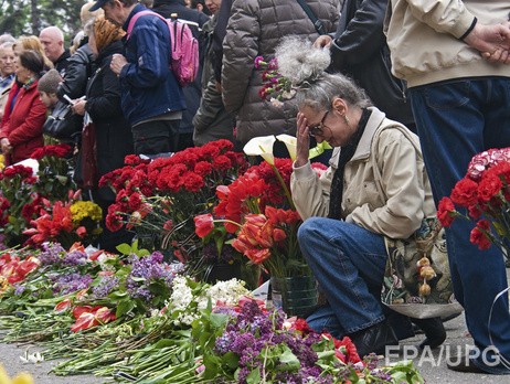 МВД: Траурные мероприятия в Одессе прошли без происшествий