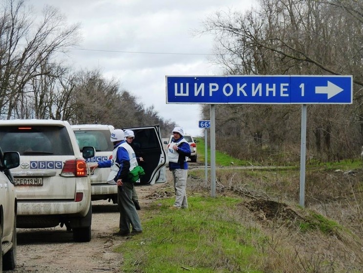 ОБСЕ: Бойцы "Азова" на Донбассе заняли наблюдательный пункт СММ