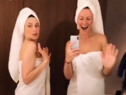 Maruv і Нікітюк станцювали в рушниках під Siren Song. Відео