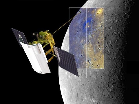 NASA разбило межпланетную станцию Messenger о поверхность Меркурия