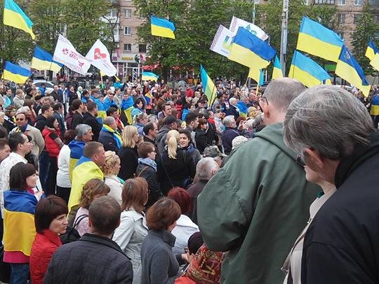 Семенченко: Жители Мариуполя протестуют против вывода добровольческих батальонов из Широкино