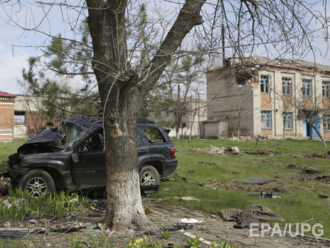 Волонтер Доник: Обострение в Песках началось после обстрела колонны бронетехники террористов в донецком аэропорту