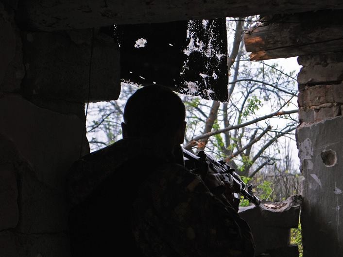 "Карпатская Сечь": Ночью террористы обстреляли село Тоненькое
