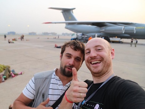 Журналист Кутепов: Посадка самолета с эвакуированными из Непала украинцами планируется в 3.00-4.00