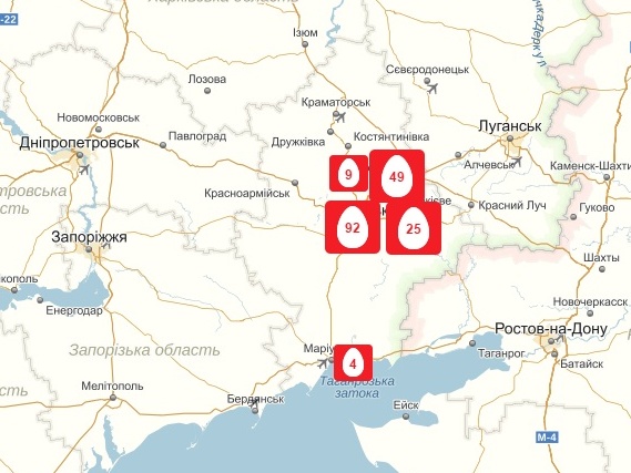 "МТС" в Донецкой и Луганской областях может работать с перебоями из-за повреждения волоконно-оптической линии связи