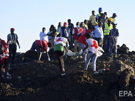 В Ефіопії зазнав аварії пасажирський літак. Фоторепортаж