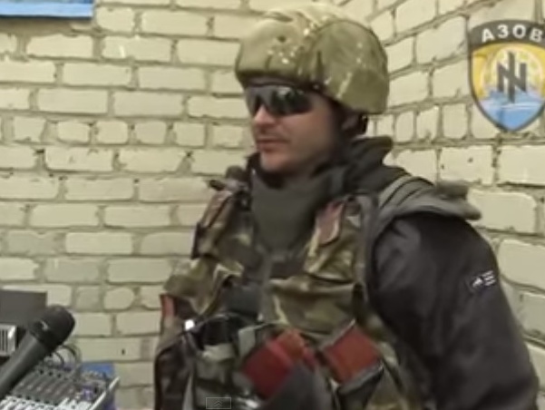 Полк "Азов" поздравил боевиков в Широкино с Днем Победы гимном Украины. Видео
