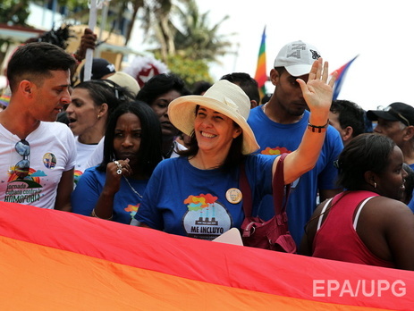 Дочь Рауля Кастро благословила геев на Кубе