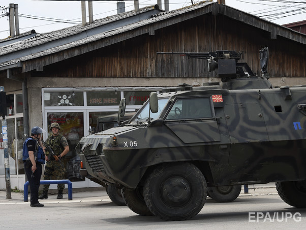 В Македонии в столкновении с боевиками погибли пятеро полицейских