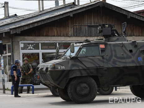 В Македонии в столкновении с боевиками погибли пятеро полицейских