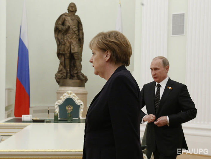 Меркель: События вокруг Украины нанесли тяжелый ущерб сотрудничеству Евросоюза и России