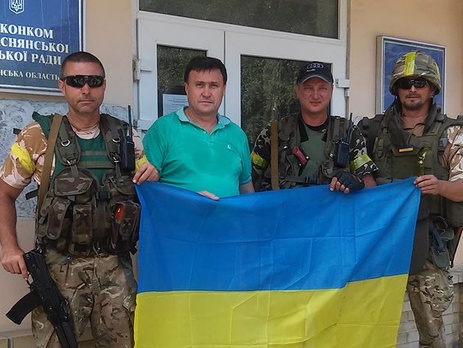 Мэр Попасной Онищенко: Огонь по моему дому корректировал мой сосед