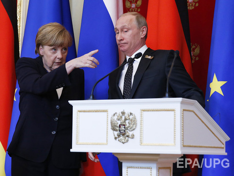 Дайджест 10 мая: Меркель встретилась с Путиным, Широкино обстреливают, Перебийнис – новый посол Украины в Латвии