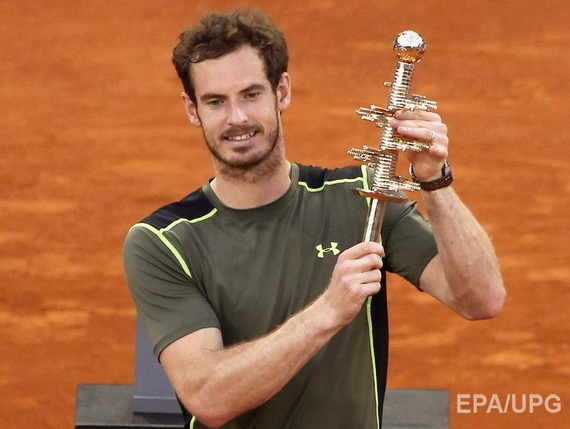 Британский теннисист Энди Маррей победил в турнире Madrid Open