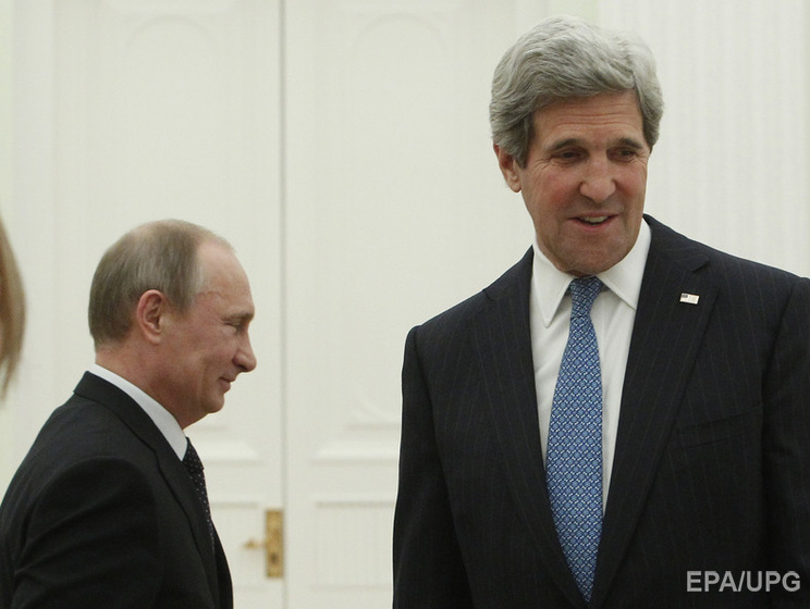 Reuters: Керри и Путин 12 мая встретятся в Сочи, чтобы обсудить Украину, Иран и Сирию