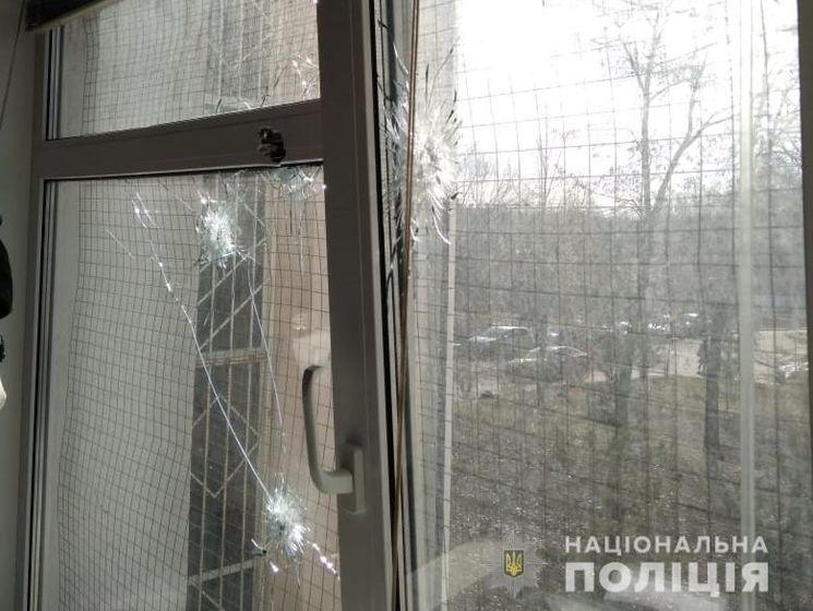 Неизвестные обстреляли Голосеевский районный суд Киева