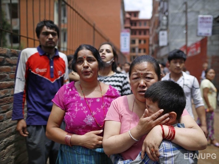 Reuters: В результате нового землетрясения в Непале погибли четыре человека, 12 ранены