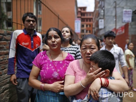 Reuters: В результате нового землетрясения в Непале погибли четыре человека, 12 ранены