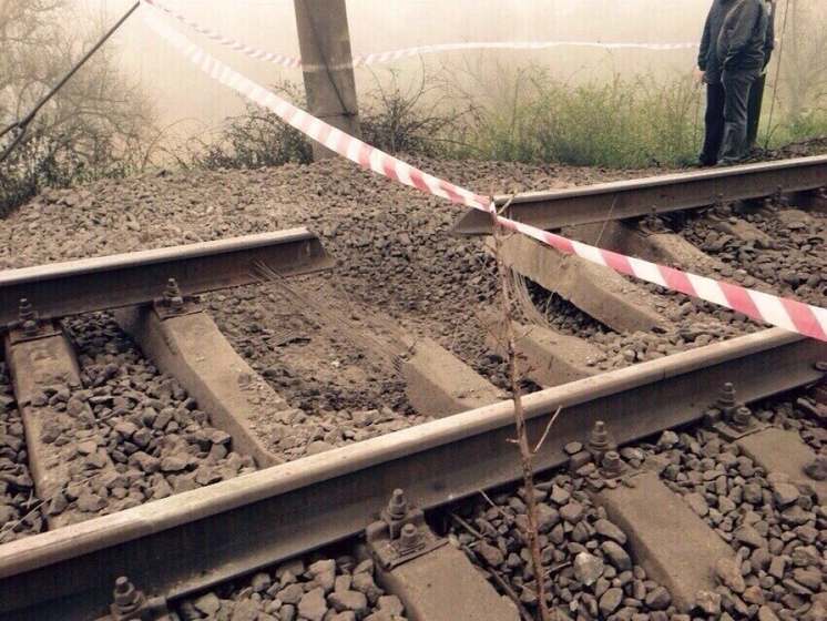 Милиция проводит проверку обстоятельств взрыва на железной дороге в Одессе