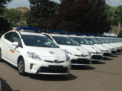 МВД получило от Японии 348 патрульных автомобилей