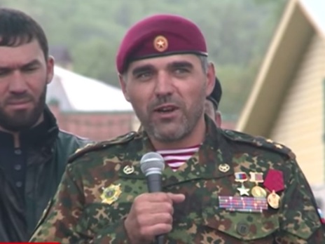Командир чеченского батальона 