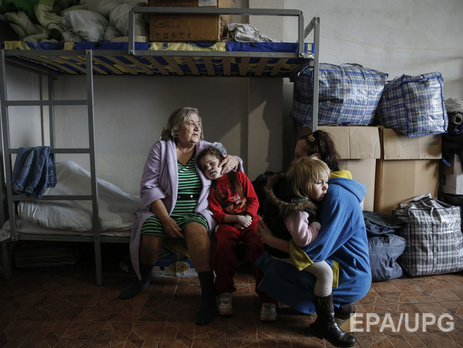 ООН: Количество внутренних переселенцев в Украине достигло 1,3 млн человек