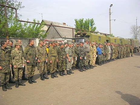 Саперы из Львовской области вернулись из зоны АТО. Фоторепортаж