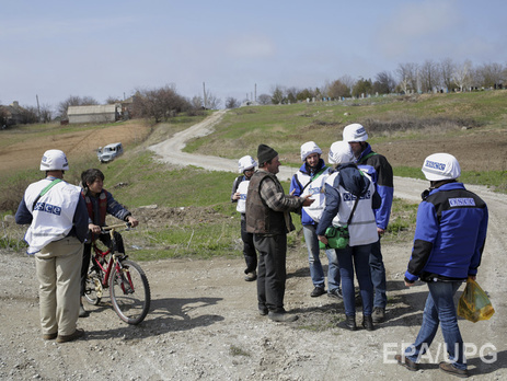 ОБСЕ: В районе Широкино замечены восемь танков на украинской стороне и десять –  на территории, подконтрольной 