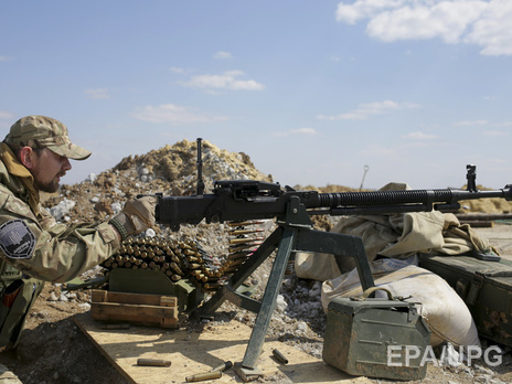 Генштаб: Земляные работы на первой линии обороны на Донбассе выполнены на 95%