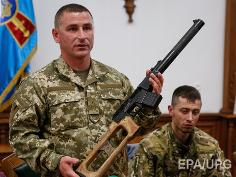 В Киеве показали винтовку 