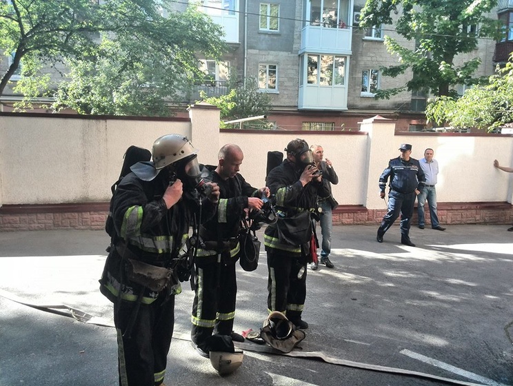 Экс-сотрудник горсовета Тернополя: В здании после задержания заммэра начался пожар