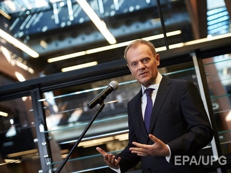 Глава Евросовета Туск: Для Украины путь в ЕС только начинается