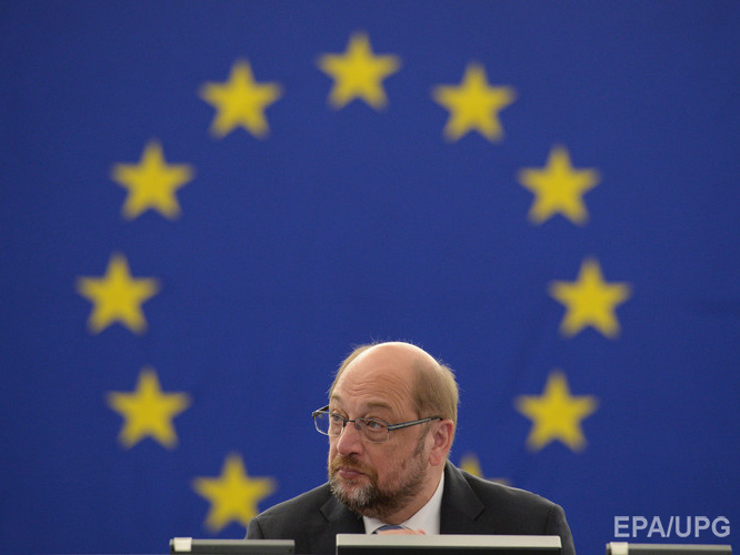 Президент Европарламента Шульц: ЕС должен выработать стратегию для сближения с восточными соседями и помочь Украине финансово