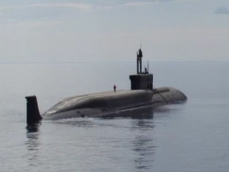 У РФ продемонстрували випробування нового підводного крейсера-ракетоносця "Борей-А"