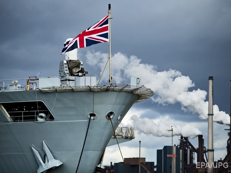 СМИ: В учениях в Балтийском море примет участие крупнейший военный корабль Британии