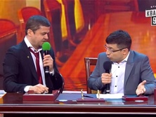 "Вечерний квартал" спародировал Порошенко и Коломойского